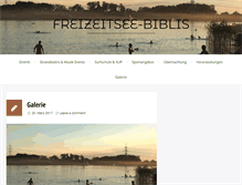 Tablet Screenshot of freizeitsee-biblis.de